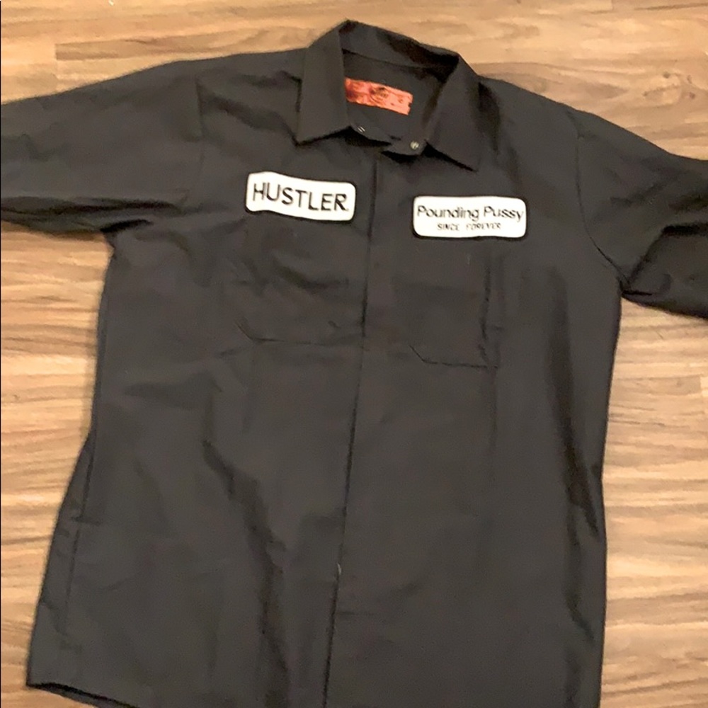 “Pu**y pounder” grey shirt